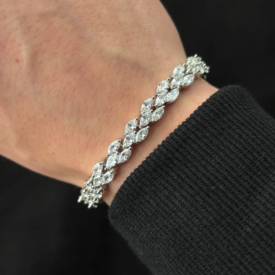 Pulsera plata Vanta